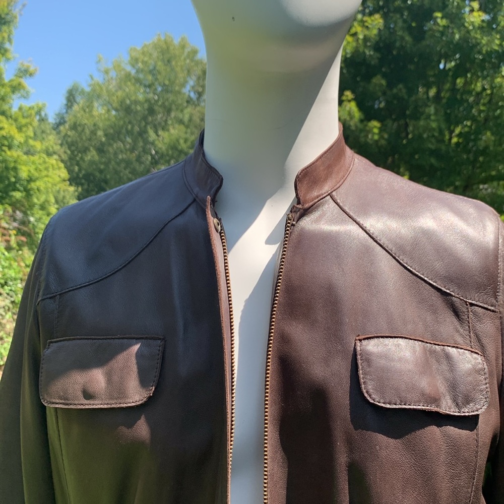 Daniel Hecther Leather Jacket - image 7